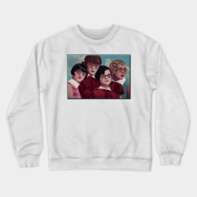 1930's Girls Crewneck Sweatshirt by rgerhard